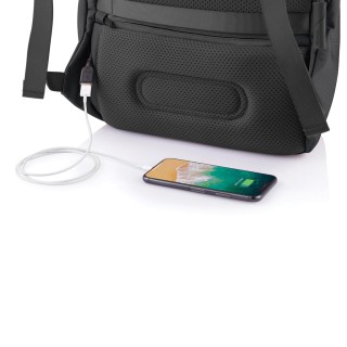 Mochila antirrobo con bolsillos ocultos y protección rfid